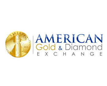 American Gold and Diamond Exchange logo design