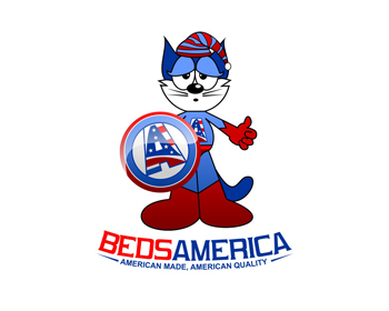 Beds America logo design