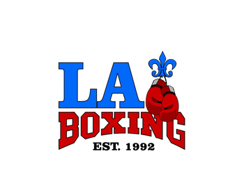 LA Boxing logo design