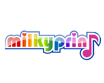 Milky Prin logo design