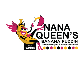 Nana Queen logo design