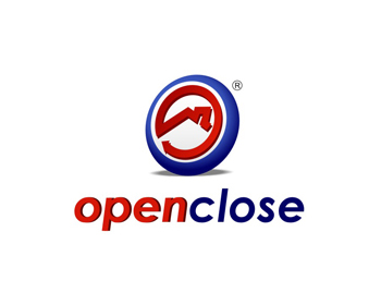 Open Close logo design