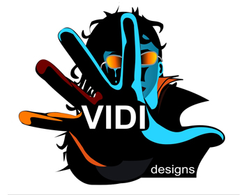 Vidi logo design